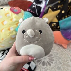 Squishmallows Gray and Cream Plush Toy
